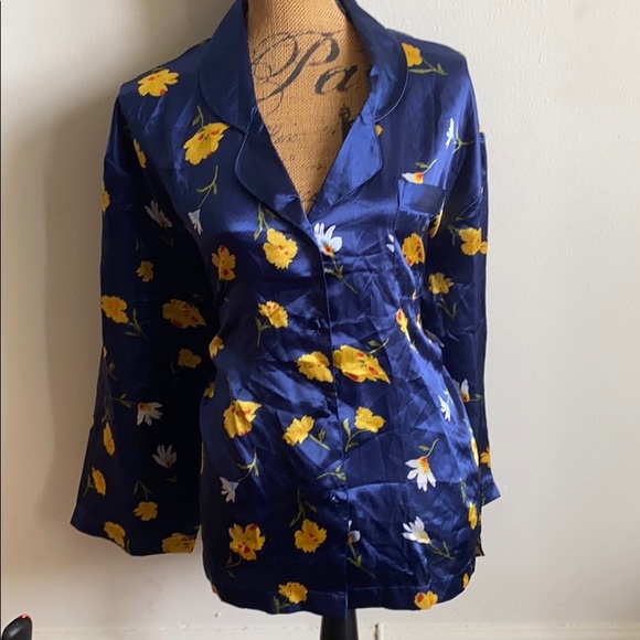 NWT Blue pajama set size L
